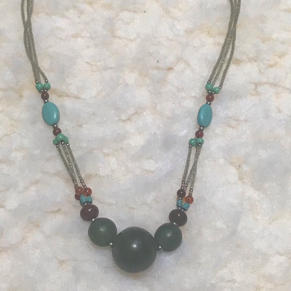 22 in Beaded necklace